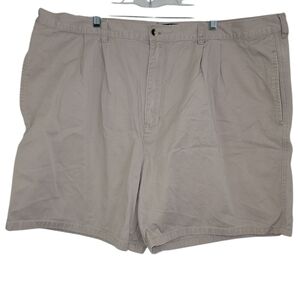 Trader Bay Size 42 Tan Relaxed Fit Cotton Shorts